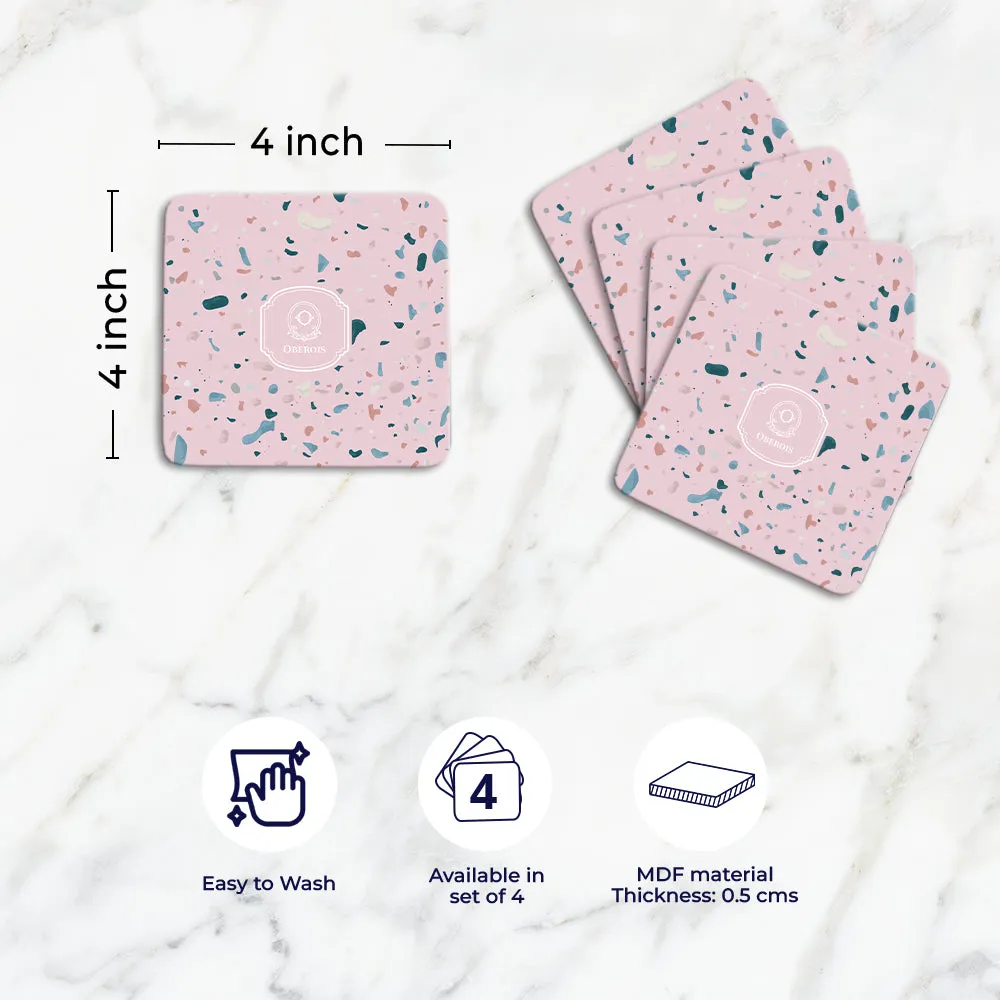 Terrazzo Tableware Set (4 Placemats & 4 Casters)