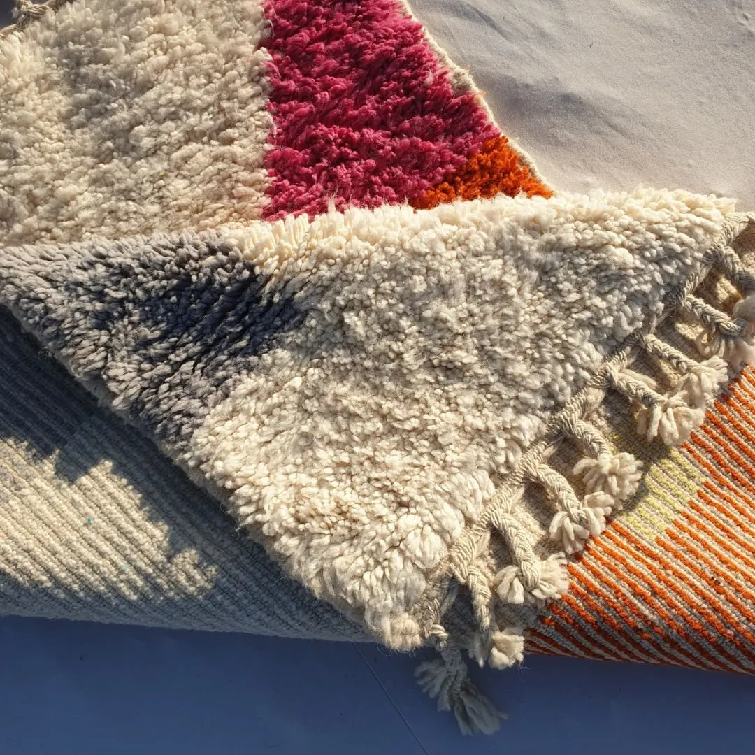 Tikika | Small Moroccan Rug Beni Ourain Ultra Soft | 3'48x4'89 Ft | 106x148 cm