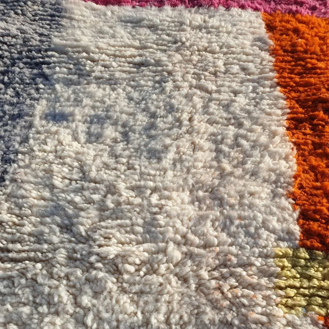 Tikika | Small Moroccan Rug Beni Ourain Ultra Soft | 3'48x4'89 Ft | 106x148 cm
