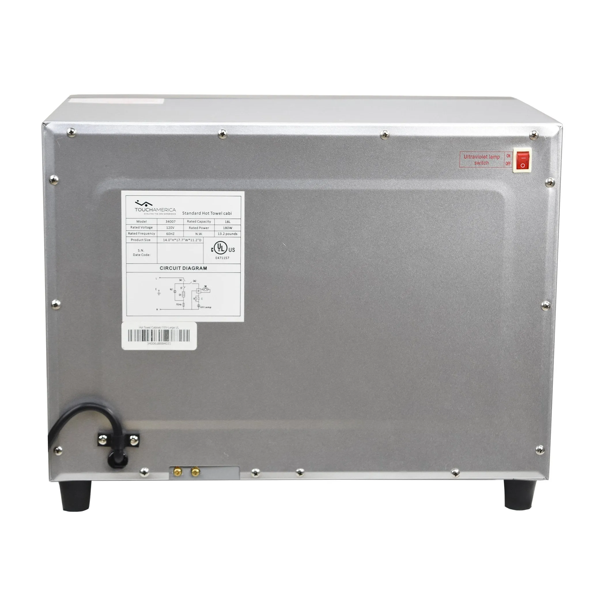 Touch America Hot Towel Cabinets