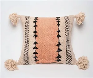 Upis Handwoven Wool Pillow - Rose