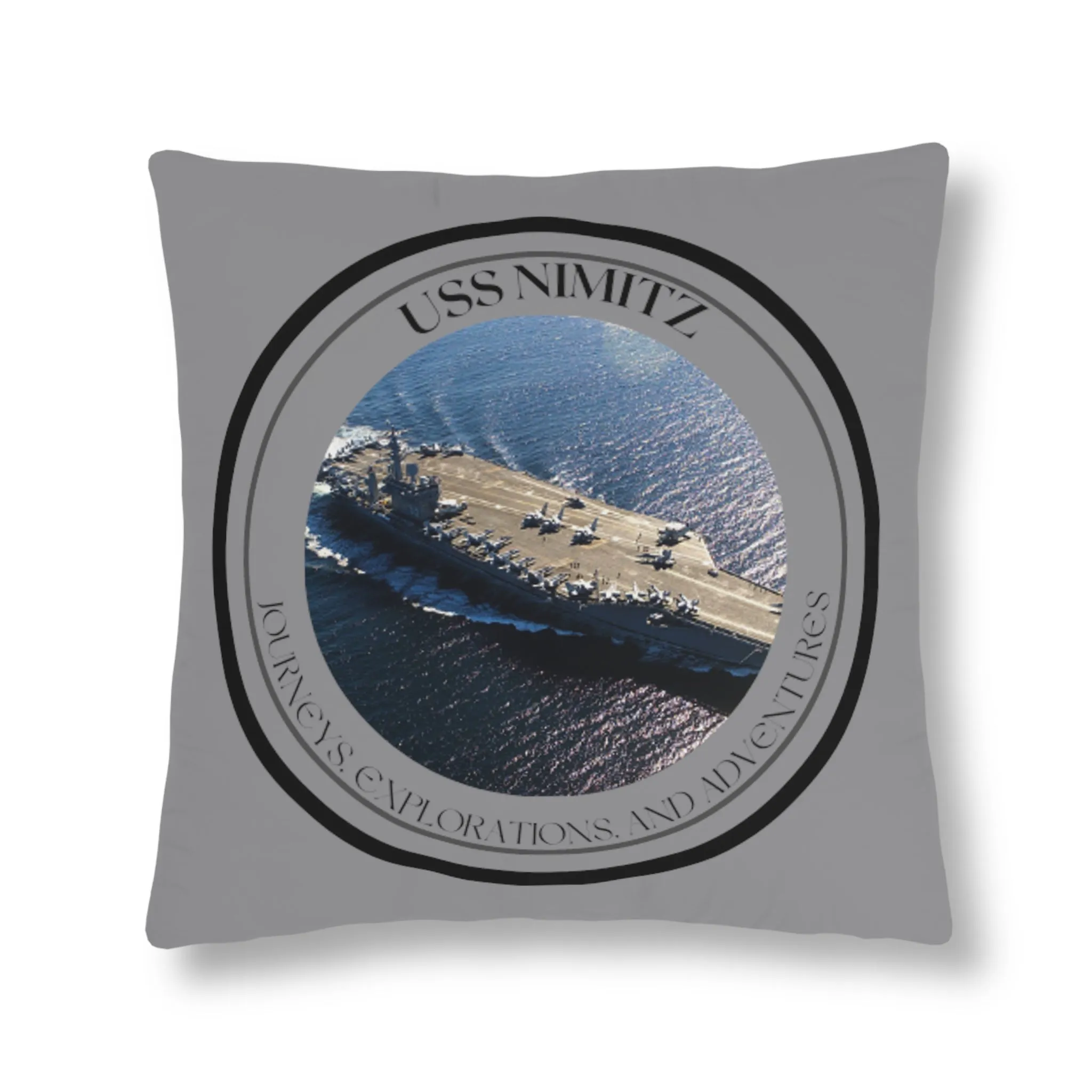 USS Nimitz CVN-86 United States Ships POD Waterproof Pillows