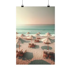 Vacation Days Art Poster