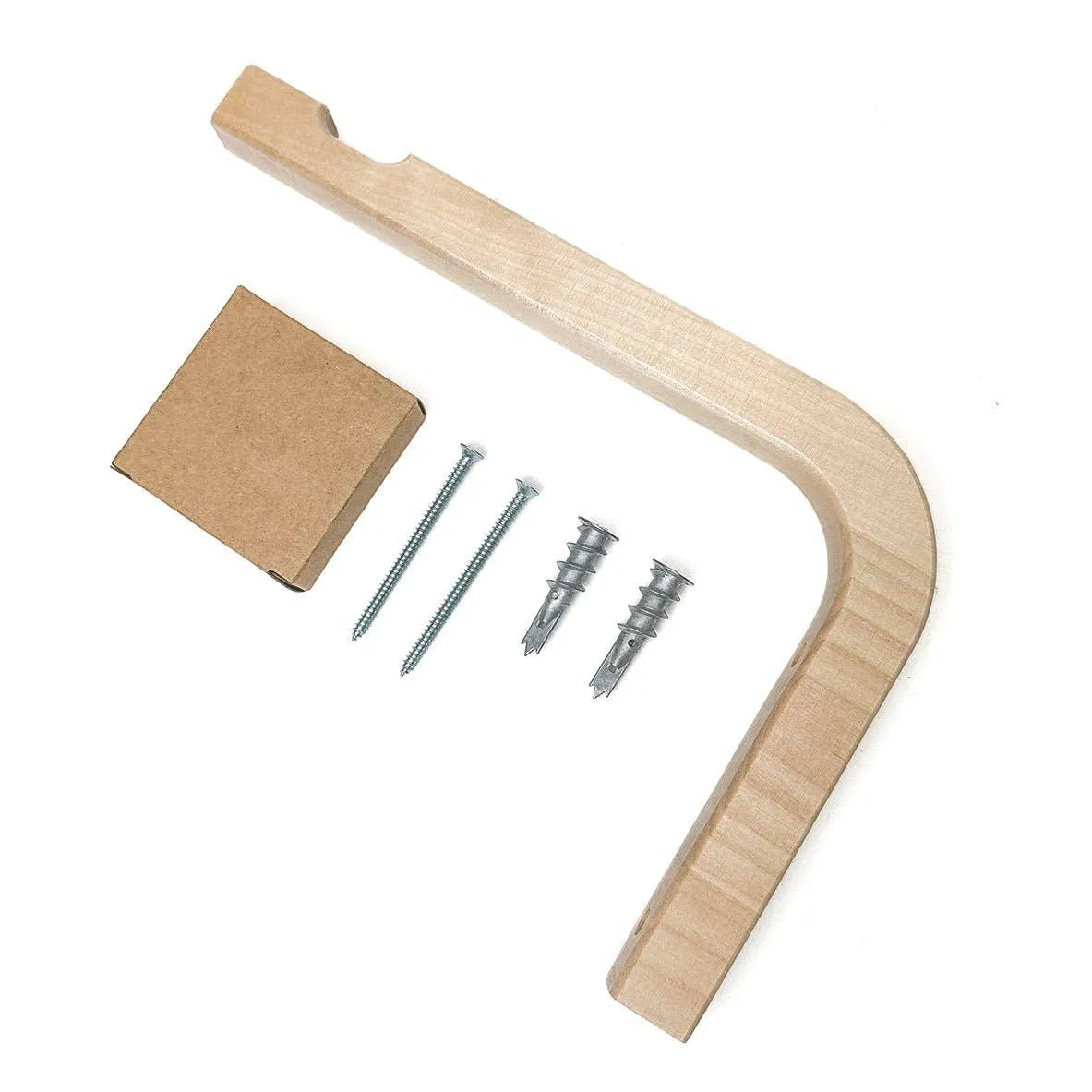 Walnut Or Birch Wall Hanger For Hanging Plants