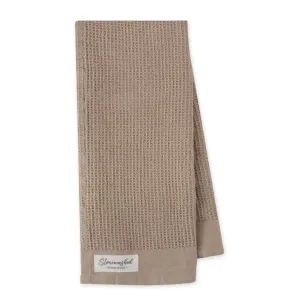 Washed Waffle Dishtowel | Feathered Grey