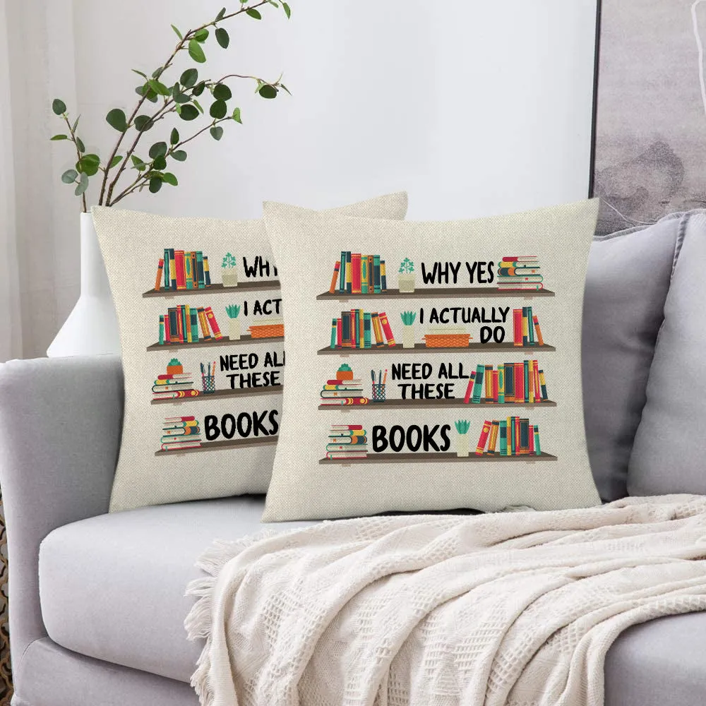 Why Yes I Actually Do Need All These Books Book Lovers Gift PILS81