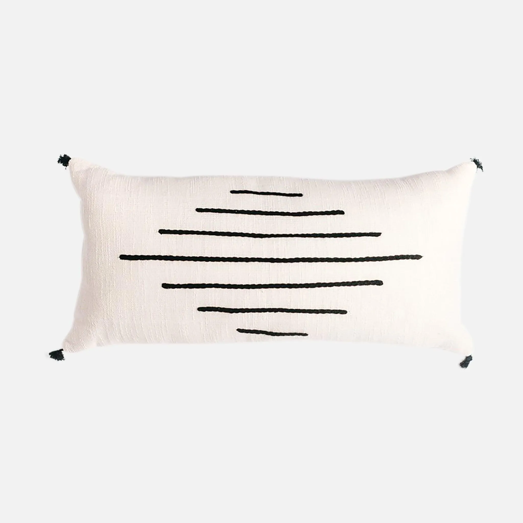 Zazi Cream Lumbar Pillow